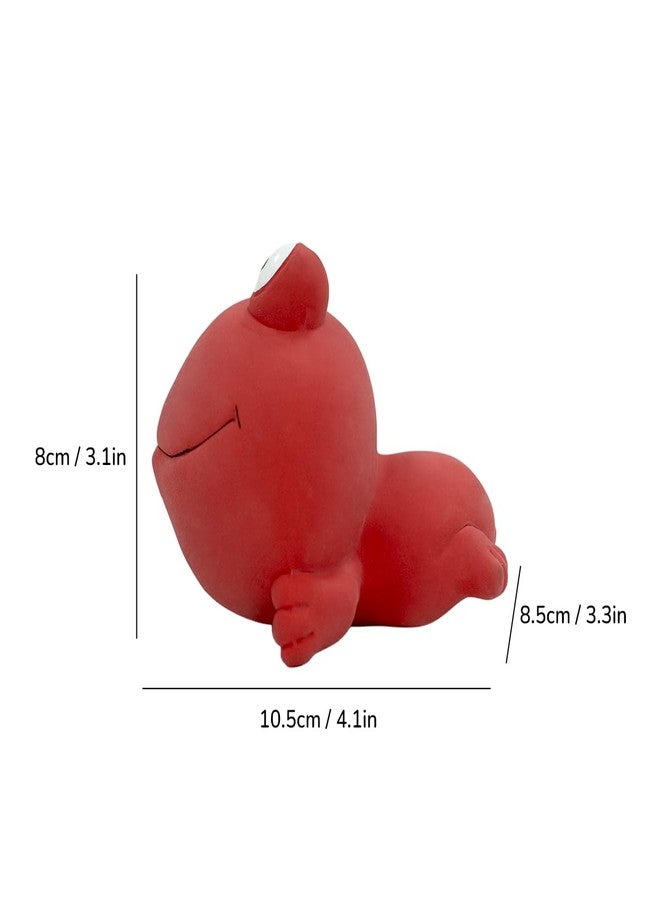 Zigly Lifestyle Lil Froggo Squeaker Dog Toy | Soft Chew Toy for Teething & Indoor Play - Image 2